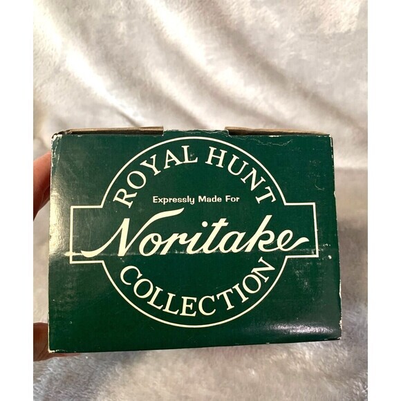 Noritake ROYAL HUNT Ceramic Mallard DUCK Candy BOX 2002 Excellent Vintage - Picture 14 of 16